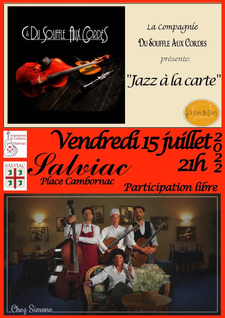 Jazz à La Carte  15/07/22